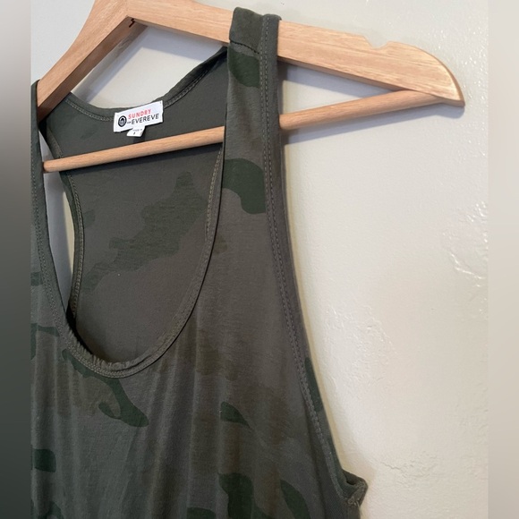 Sundry for Evereve Malibu Dress in Camo Print Size 1 Small - Picture 4 of 16